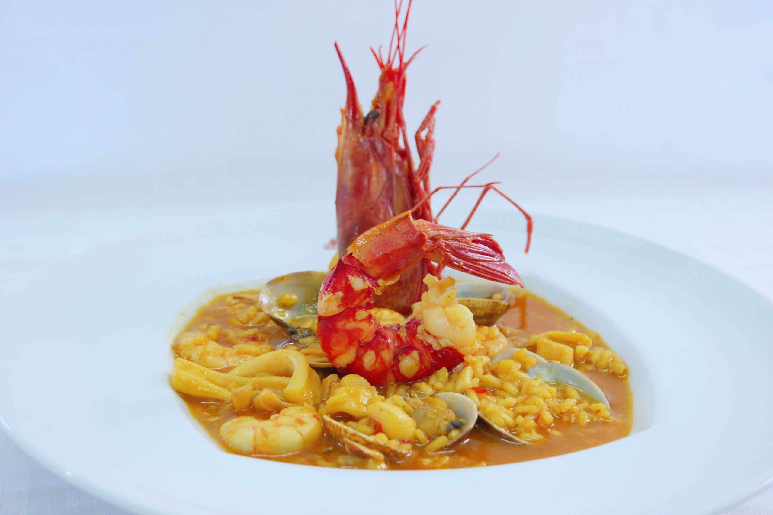 Arroz caldoso de Carabineros